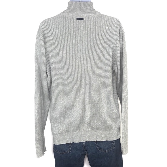 Nautica 4 Button + 1/4 Zip Knitted Cotton Sweater - Picture 6 of 8